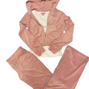 Juicy Couture 3 pc Velour Tracksuit